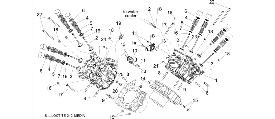 Cylinder head - valves