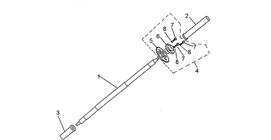 Rear axle