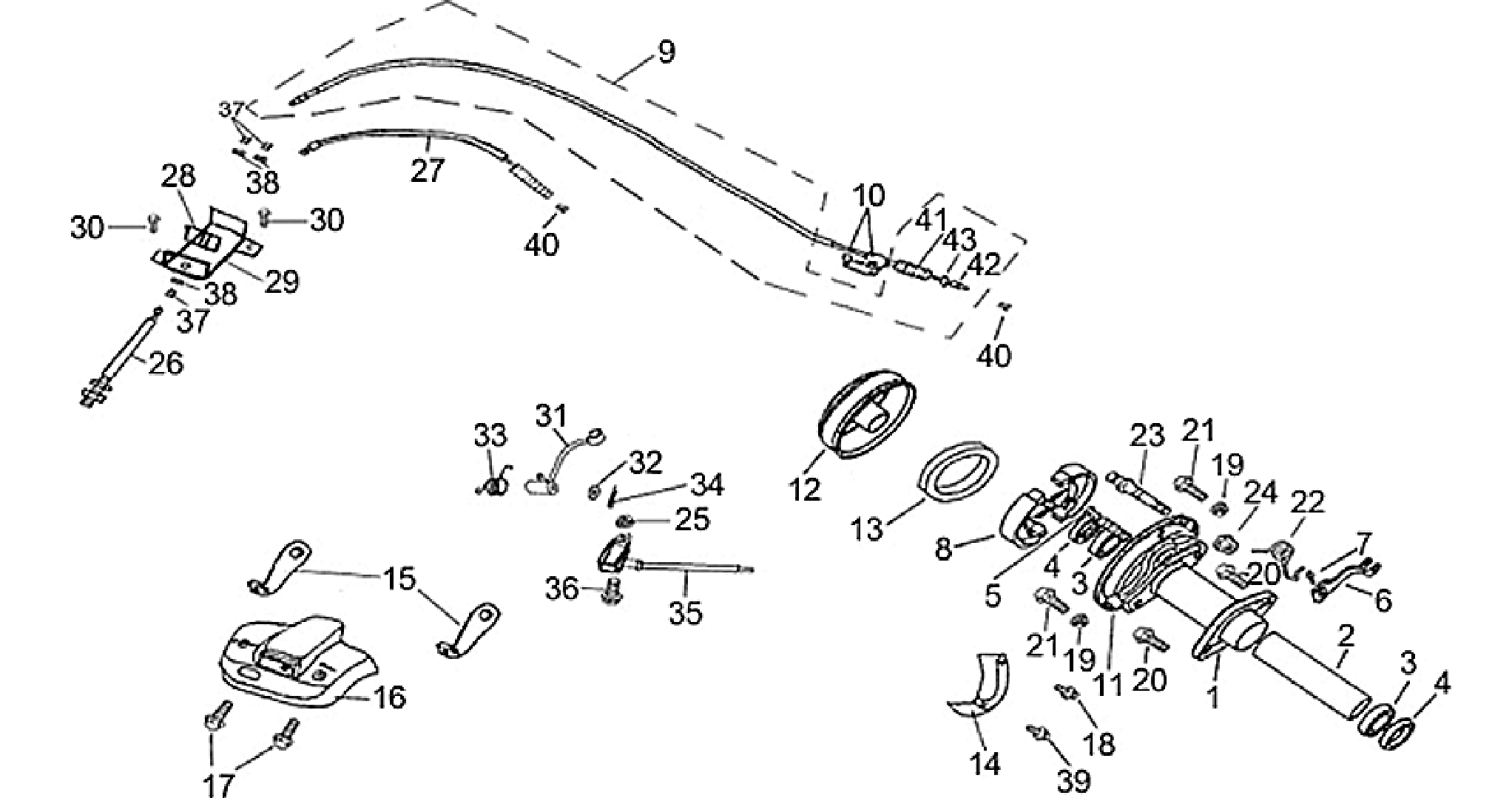 Rear brake