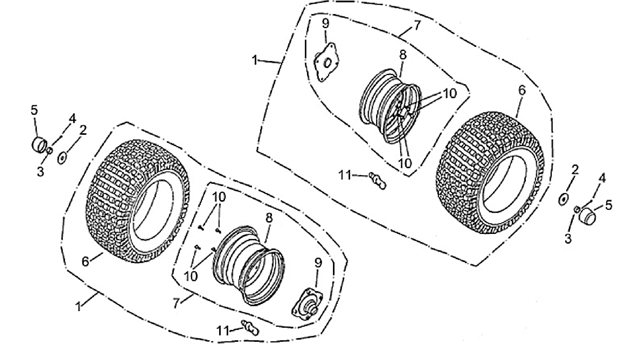 Rear wheel
