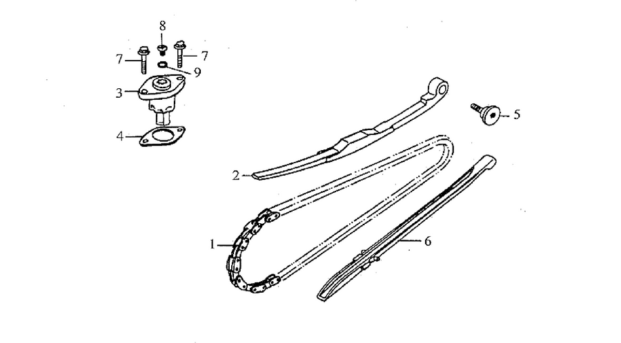 Camshaft chain