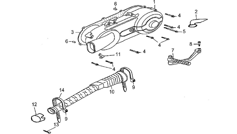 LH Semi-crankcase