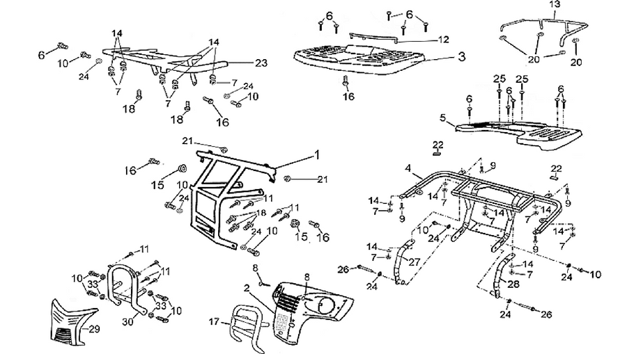 Parcel rack- Protection