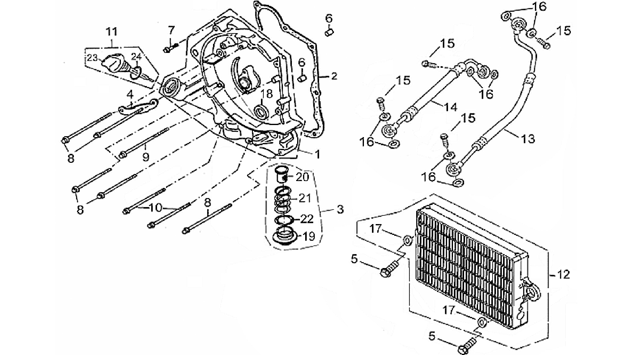 RH Semi-crankcase