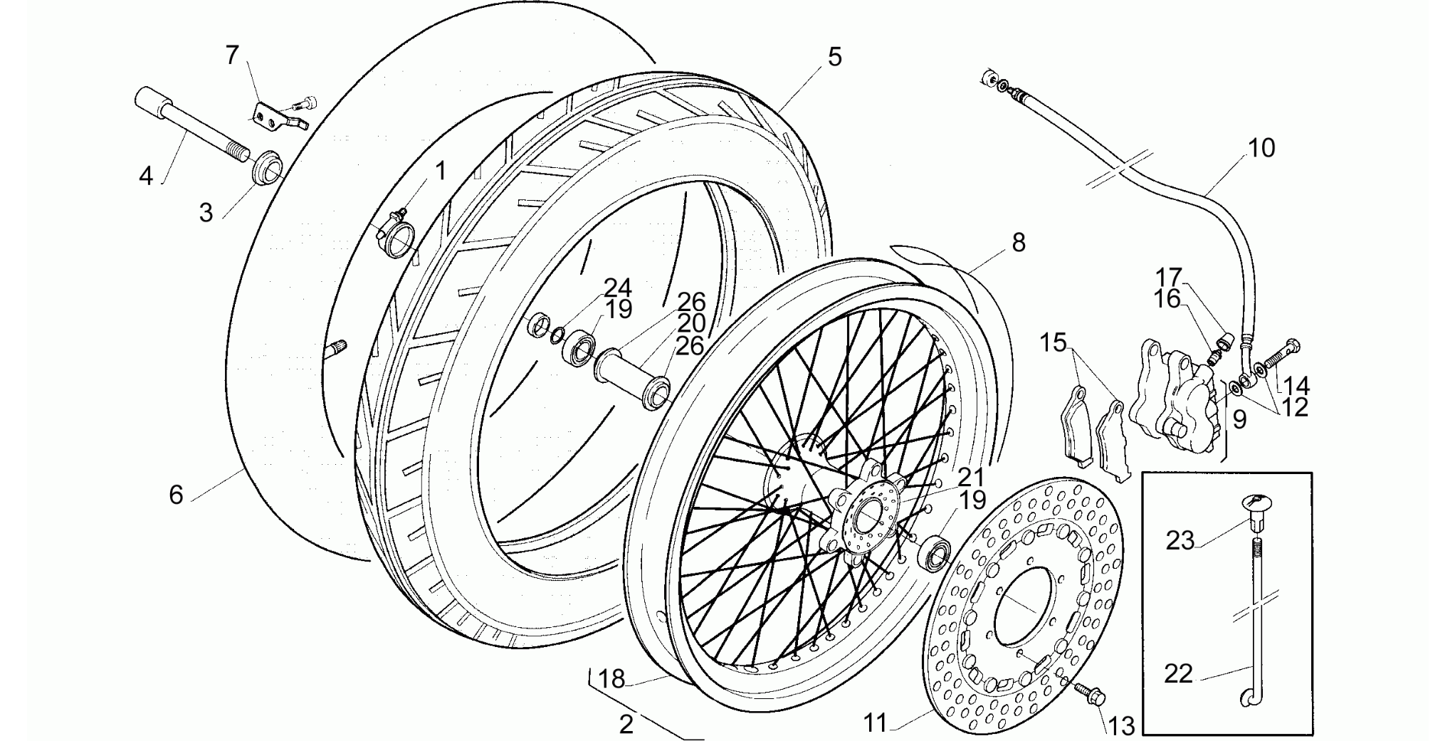 Front wheel