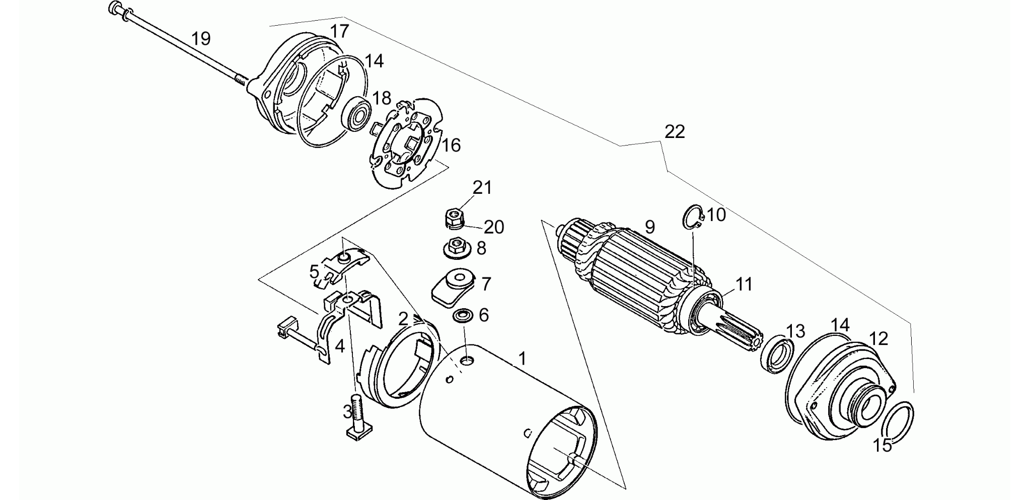 Starter motor