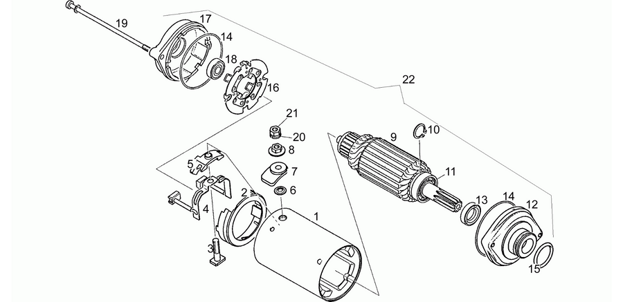Starter motor