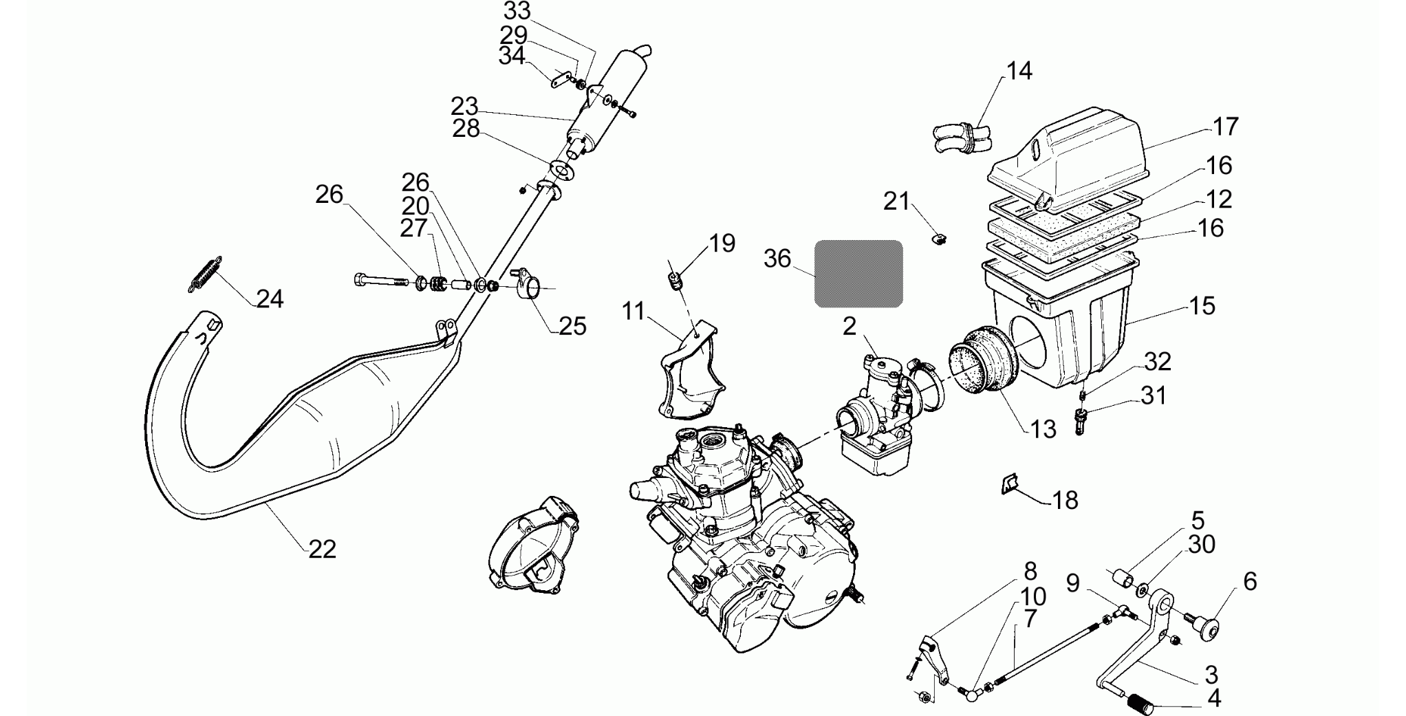 Exhaust unit
