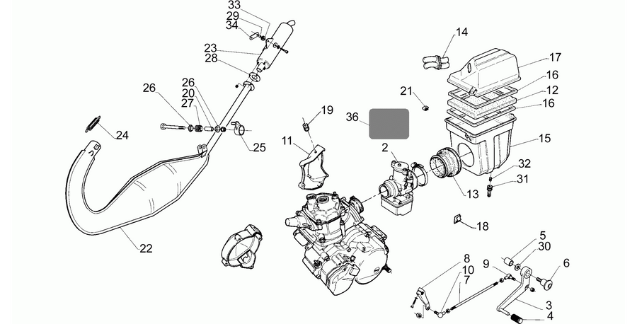 Exhaust unit