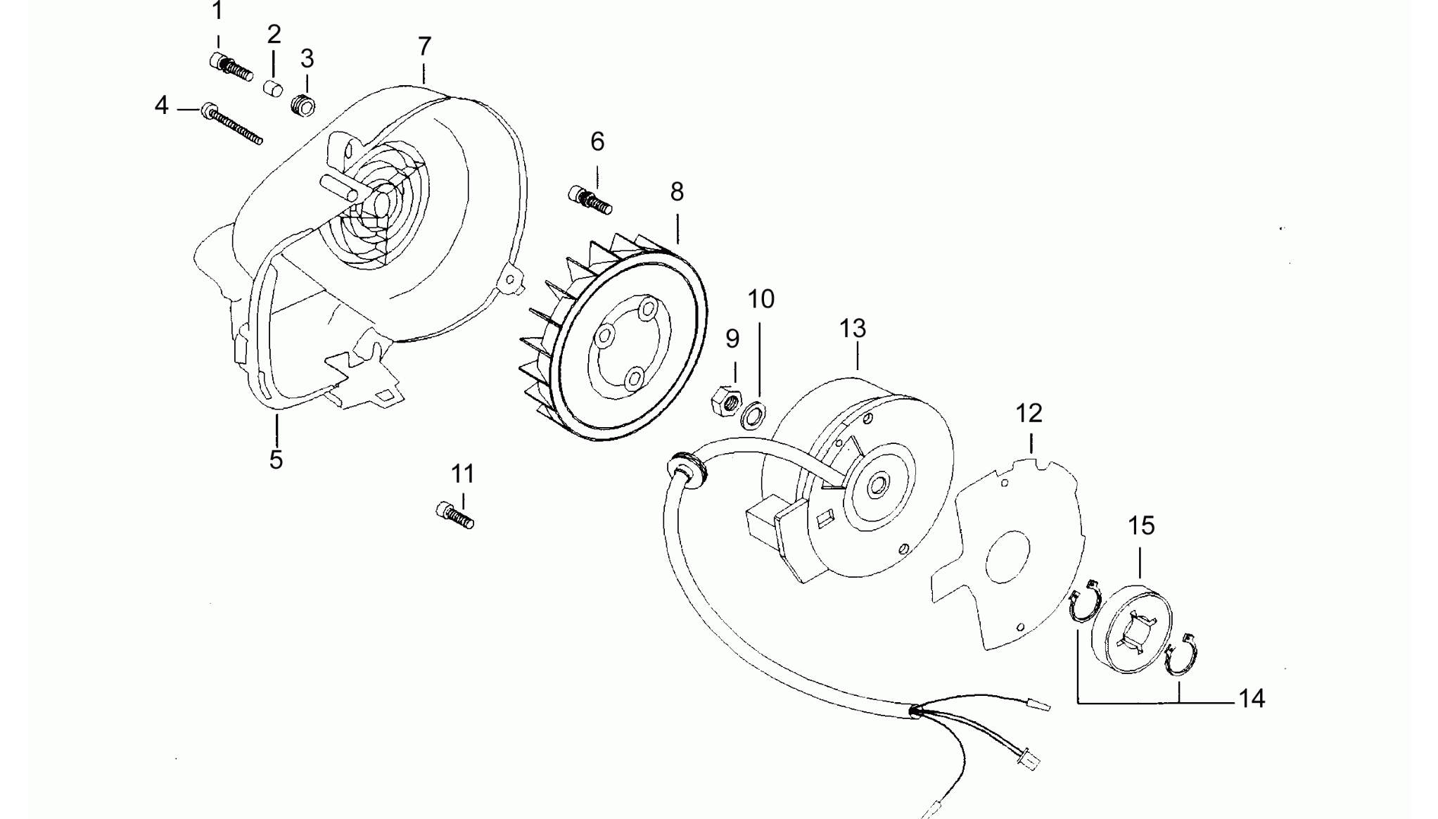 Cdi magneto assy