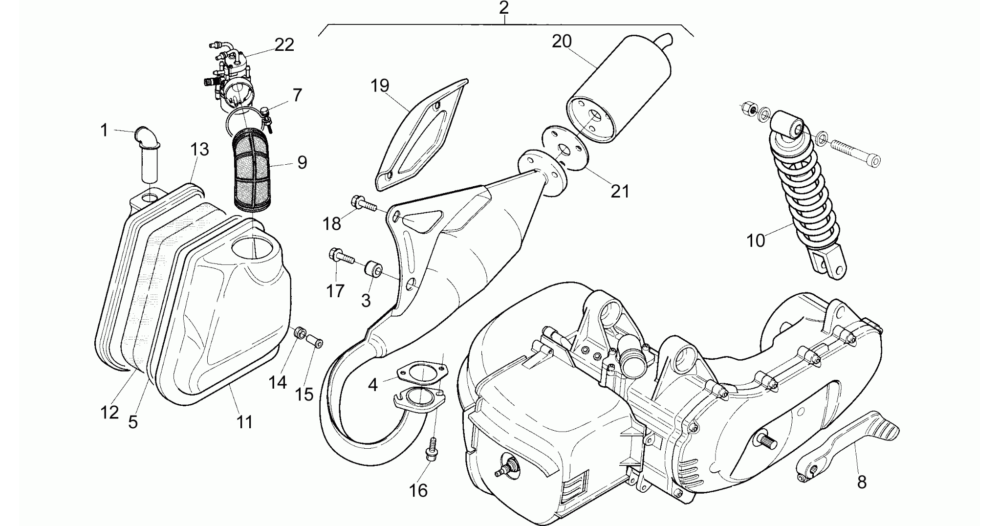 Exhaust unit