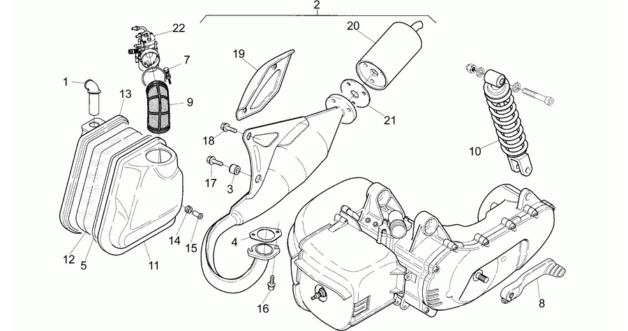 Exhaust unit