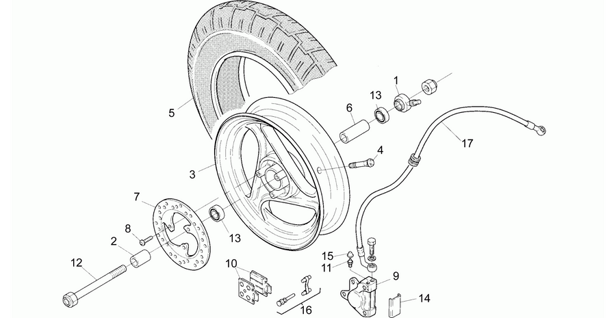 Front wheel