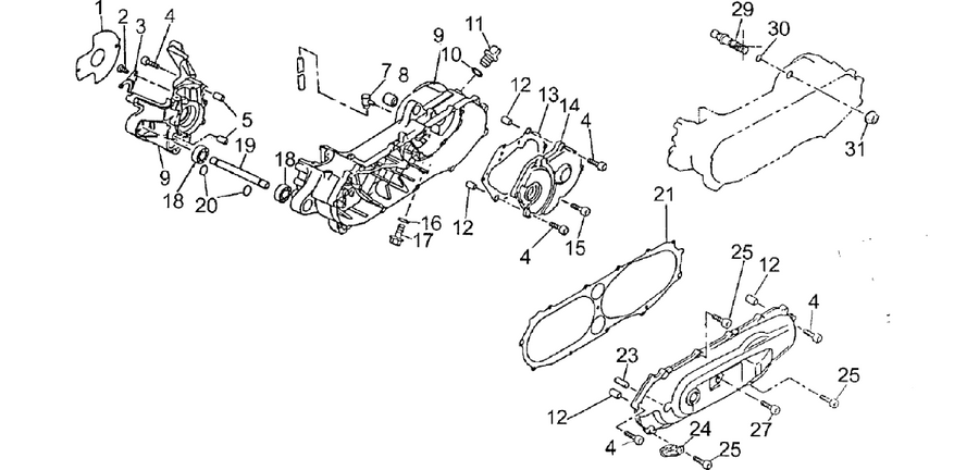 crankcase covers