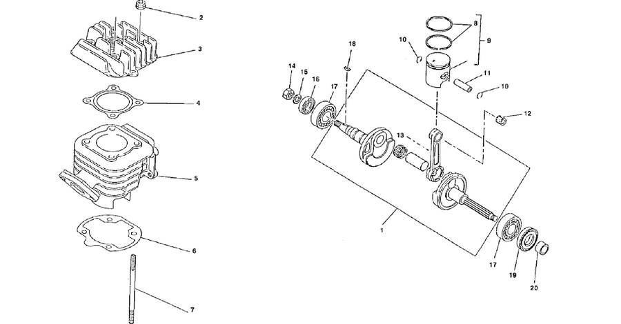 Drive shaft - Cylinder
