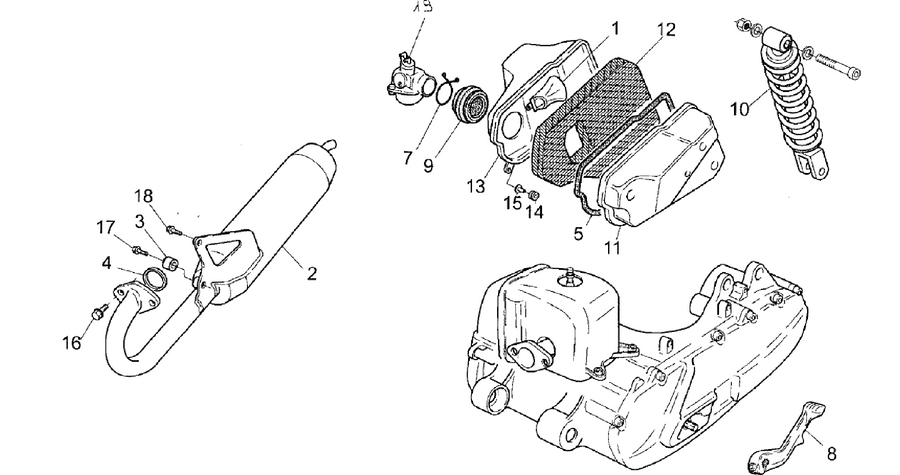 Exhaust unit