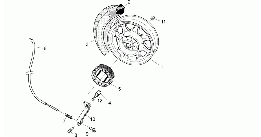 Rear wheel