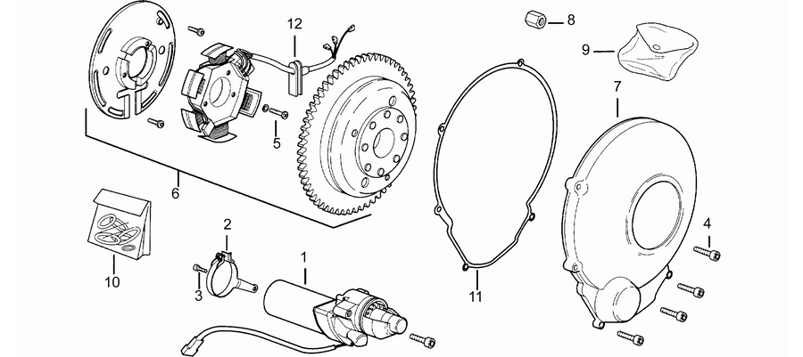 Cdi magneto assy