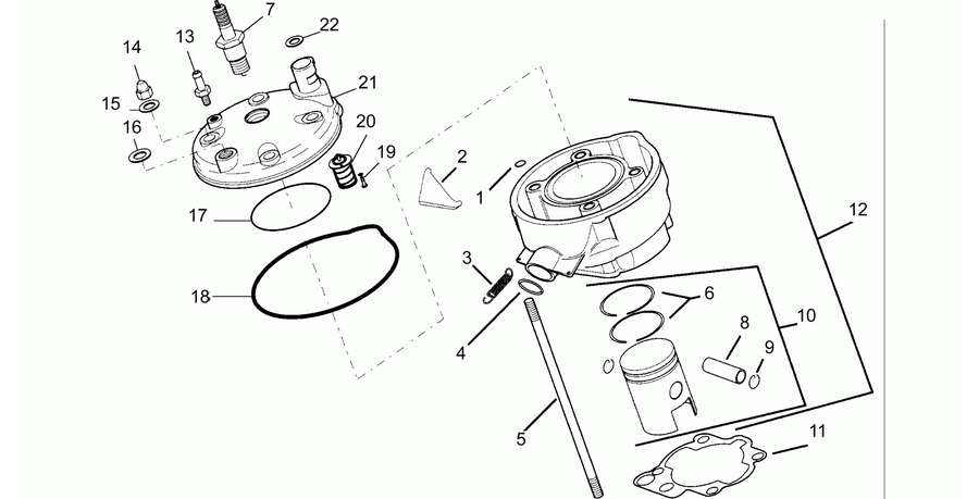 Cylinder - Cylinder head