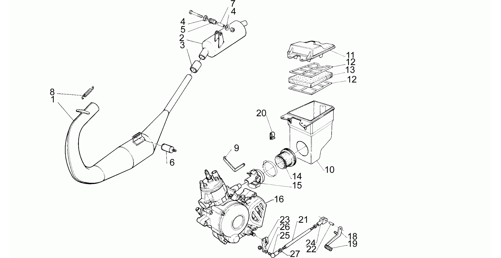 Exhaust unit