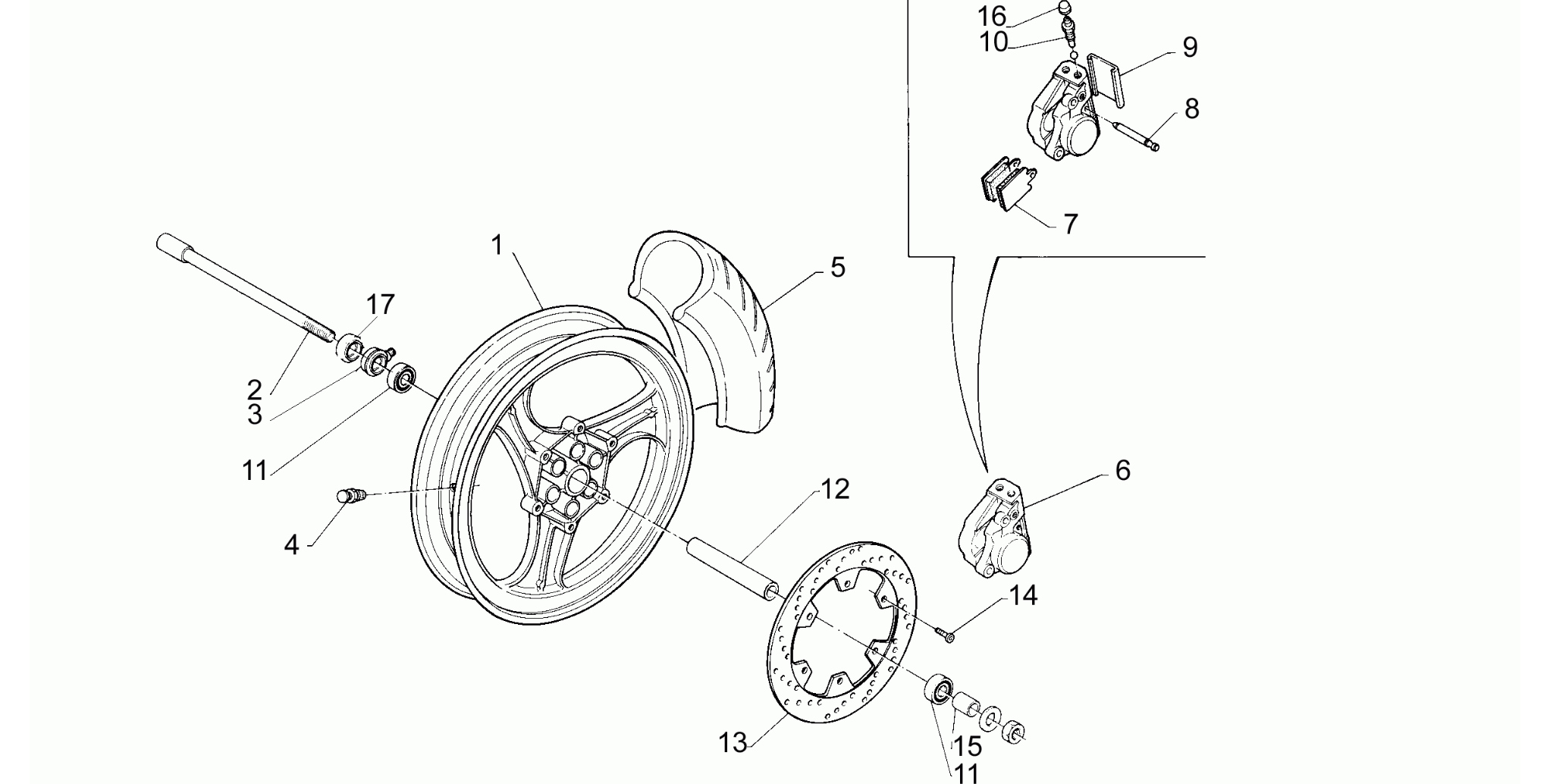 Front wheel