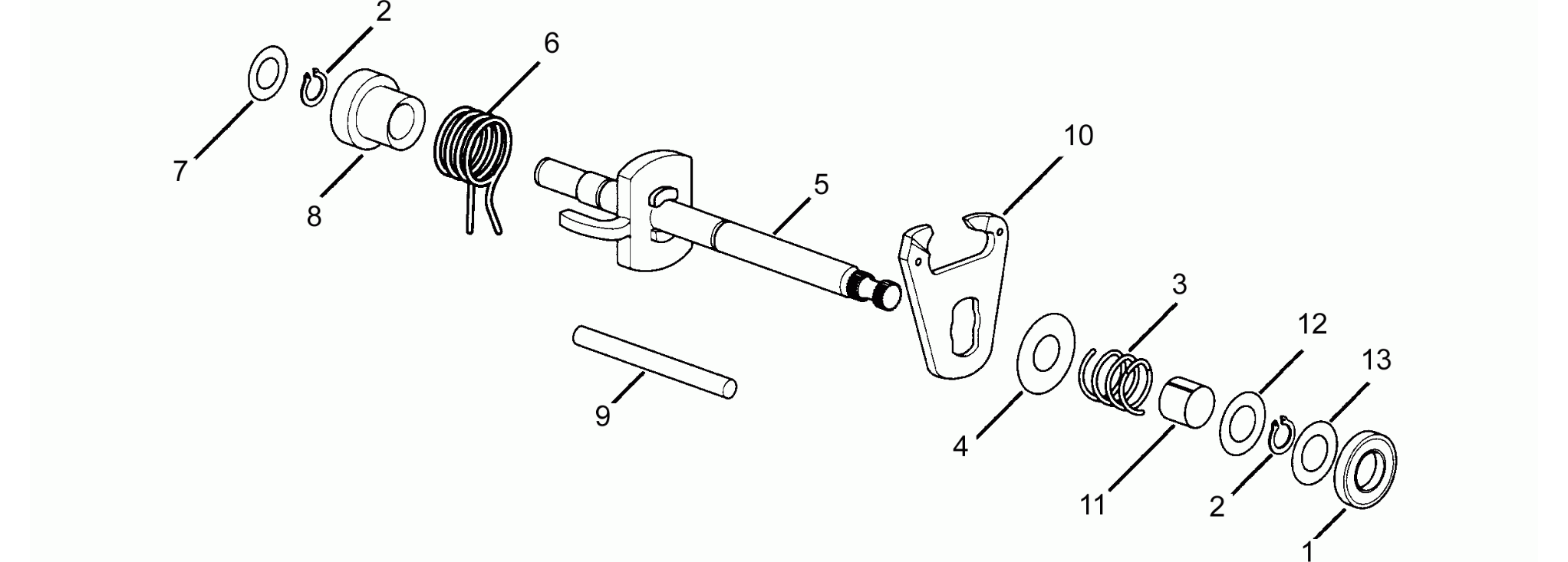 Gear box selector