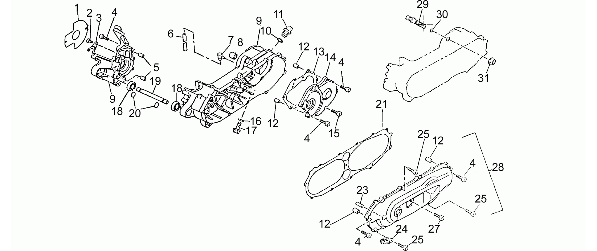 crankcase covers