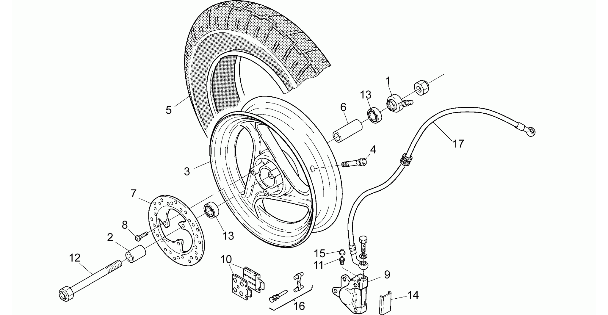 Front wheel