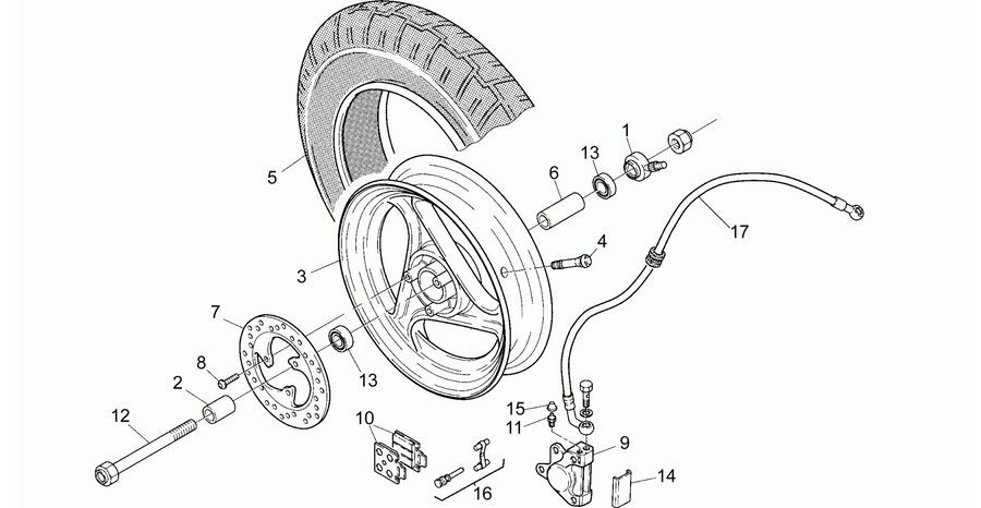 Front wheel