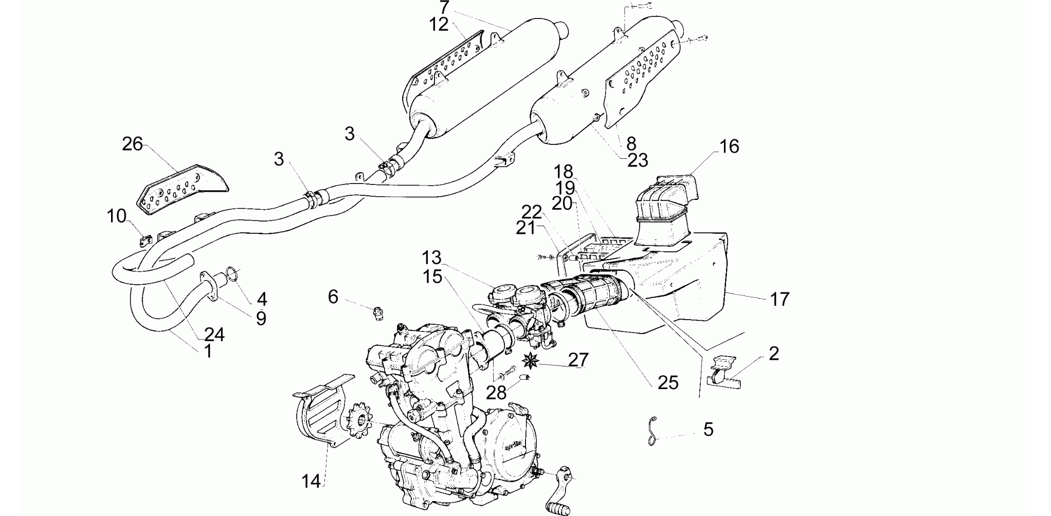 Exhaust unit
