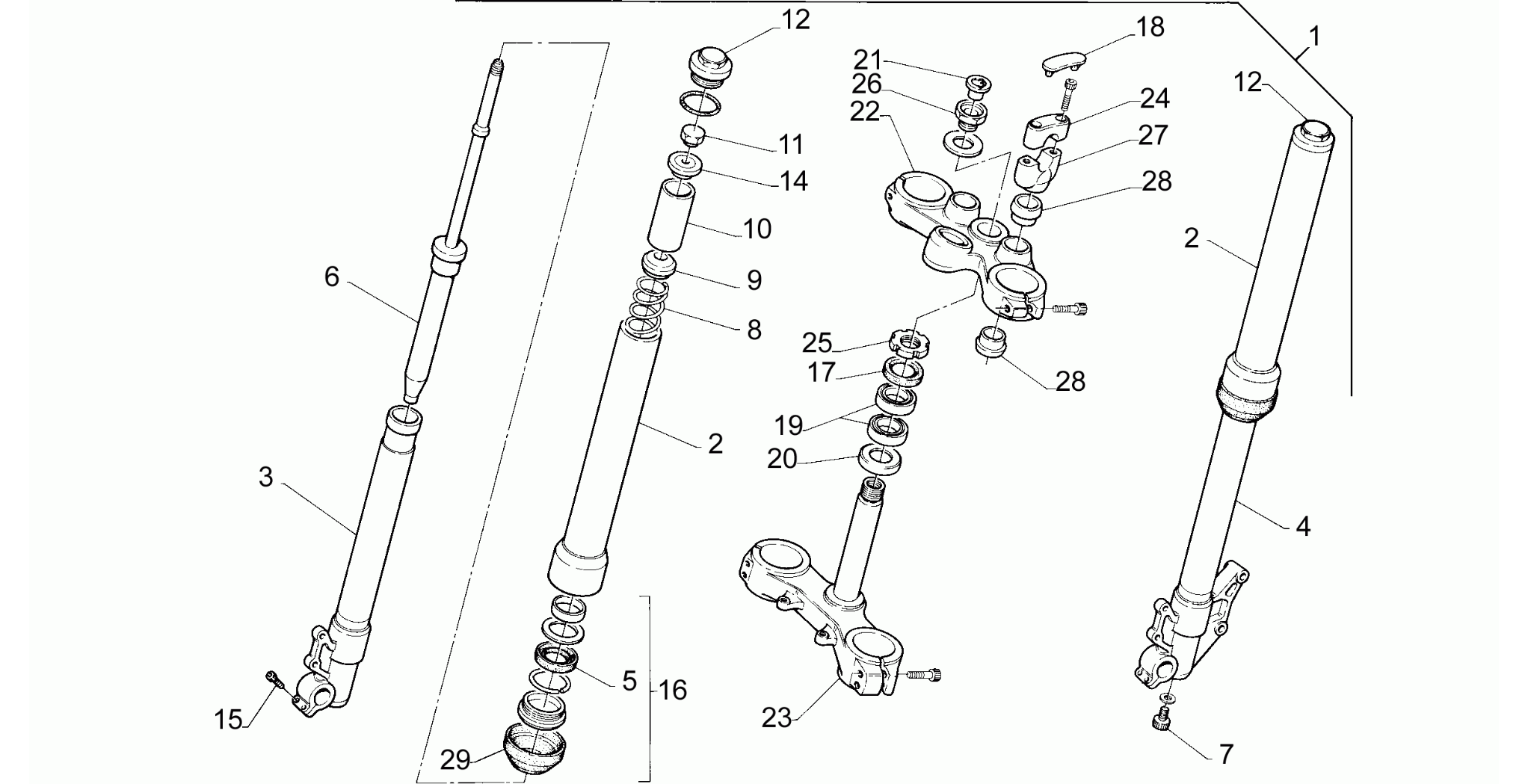 Front fork N/P