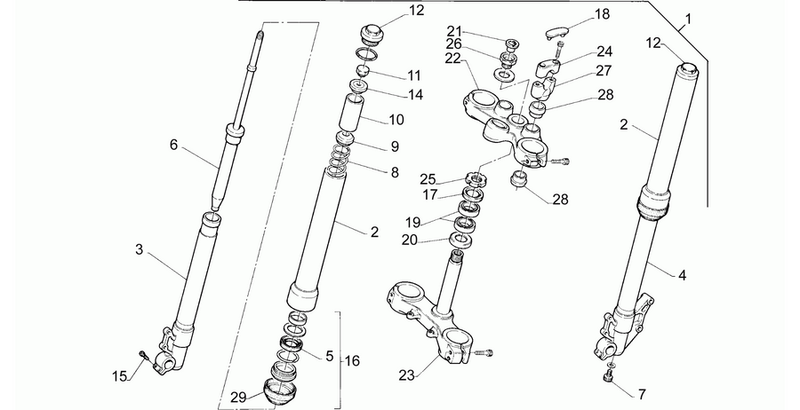 Front fork N/P
