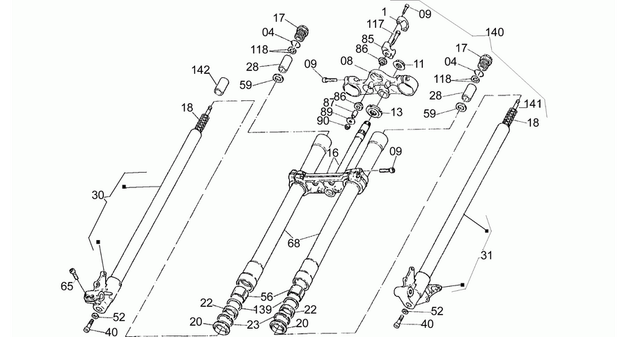 Front fork R/S