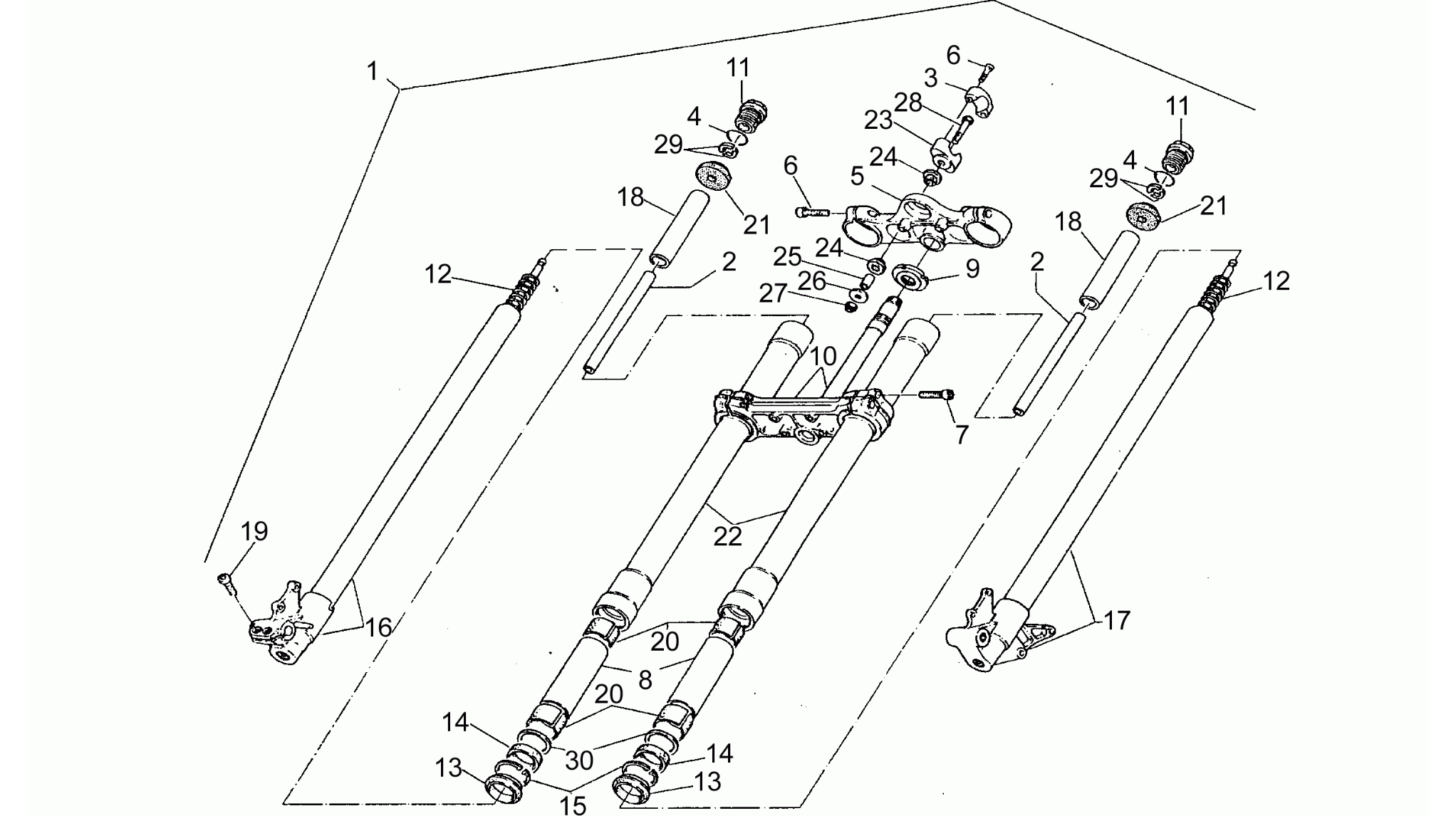 Front fork T