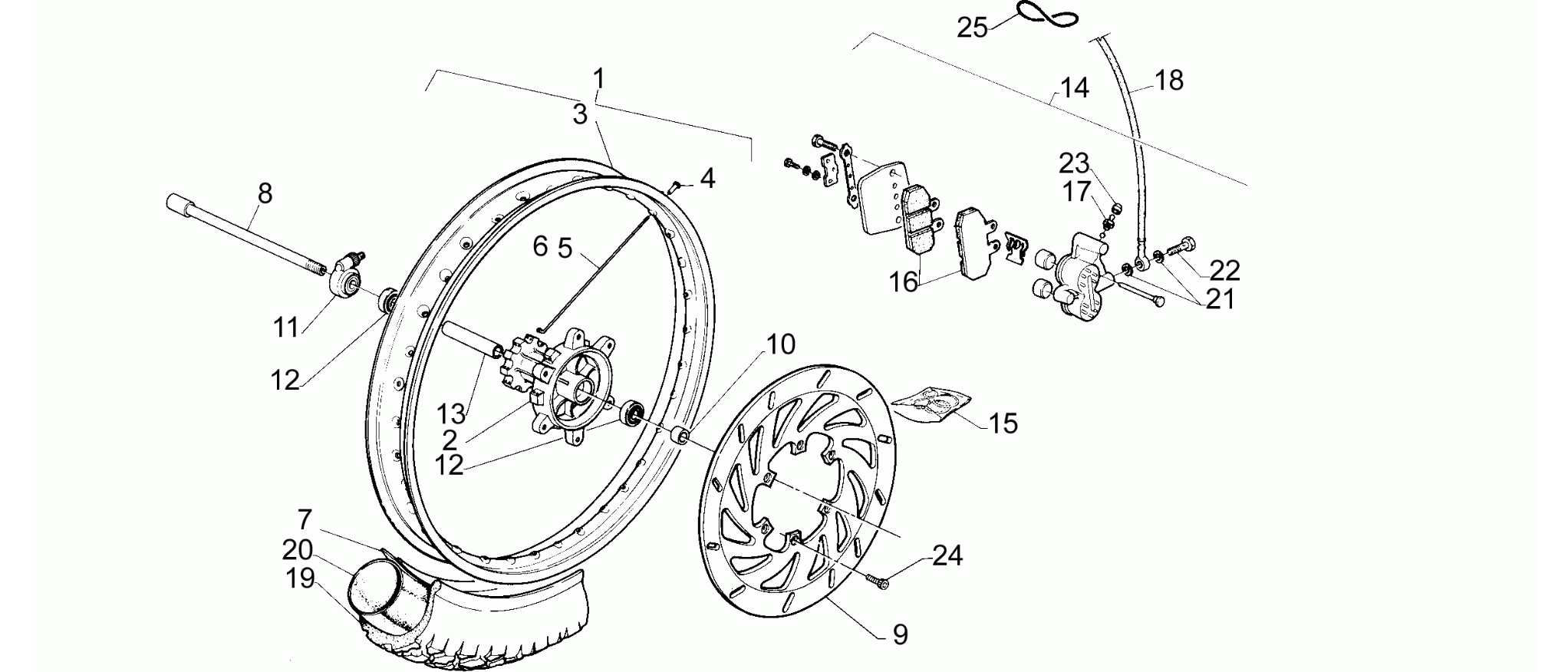 Front wheel