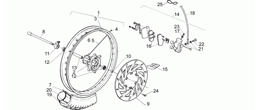 Front wheel