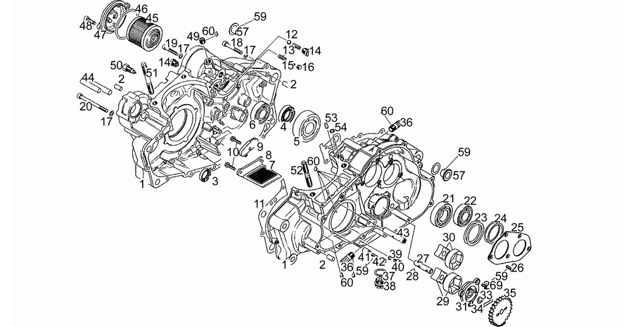 Oil pump N>S