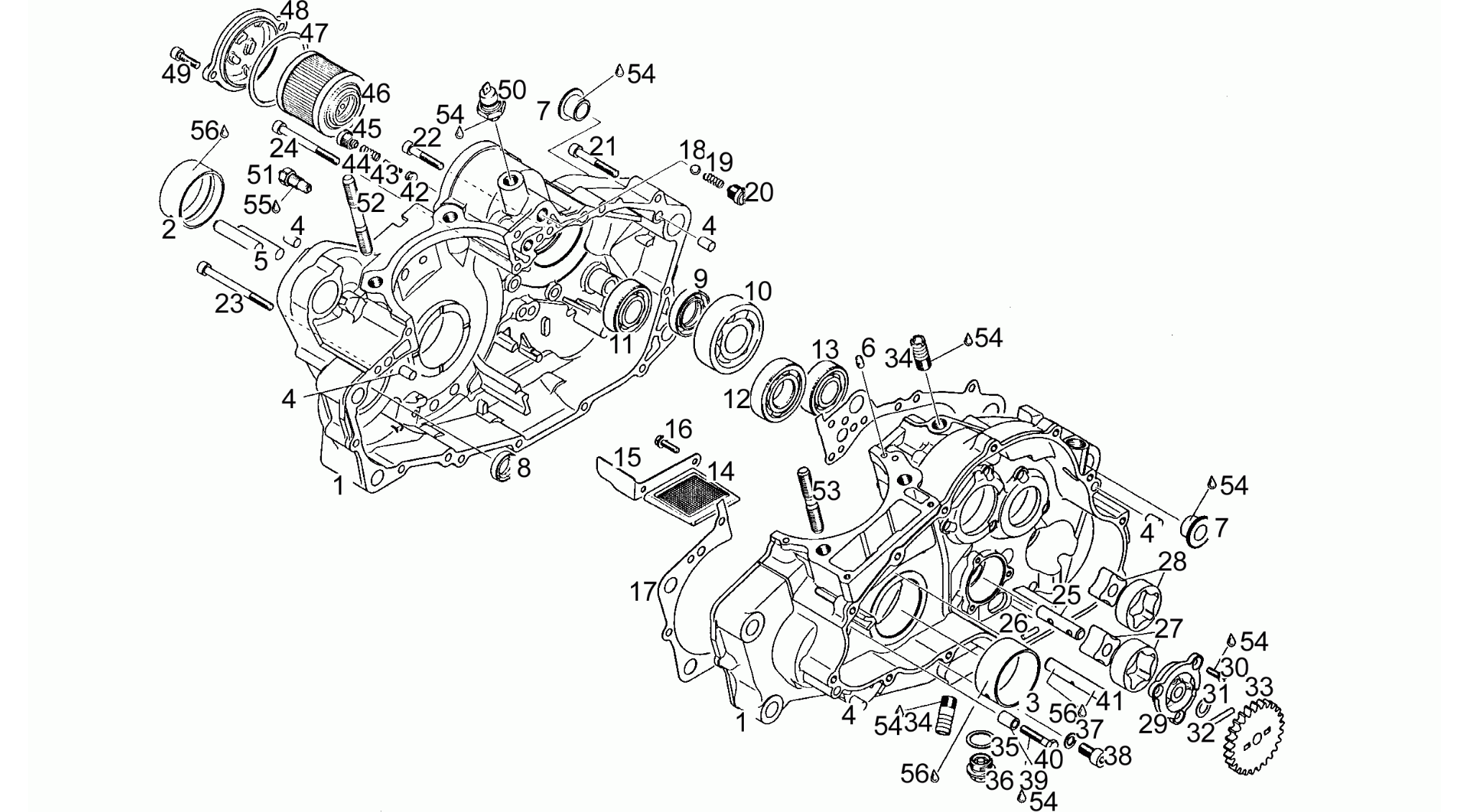 Oil pump T