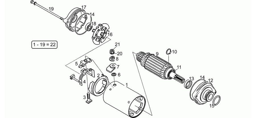 Starter motor