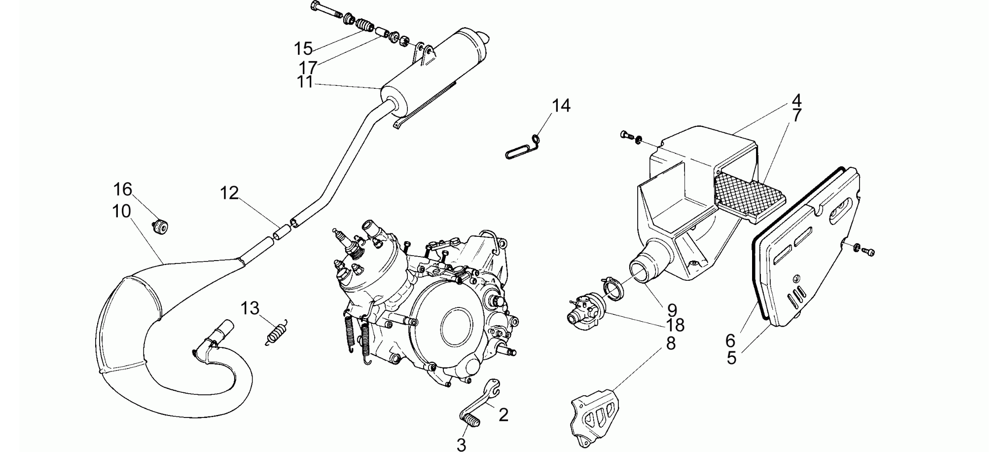 Exhaust unit