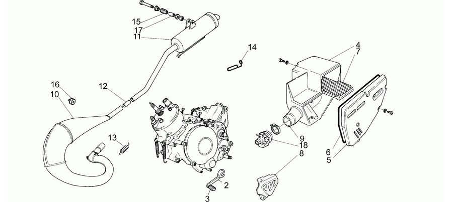 Exhaust unit