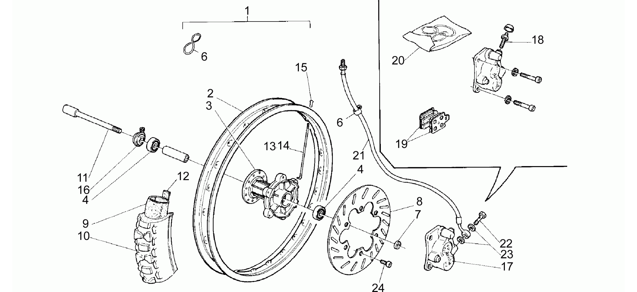 Front wheel