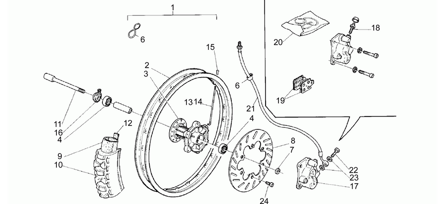 Front wheel