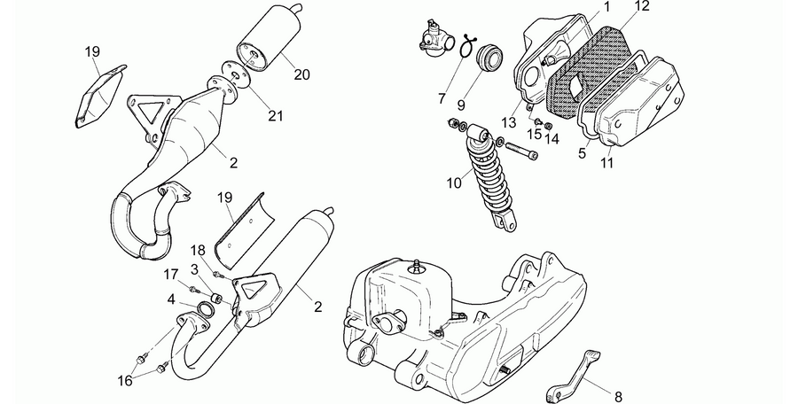 Exhaust unit