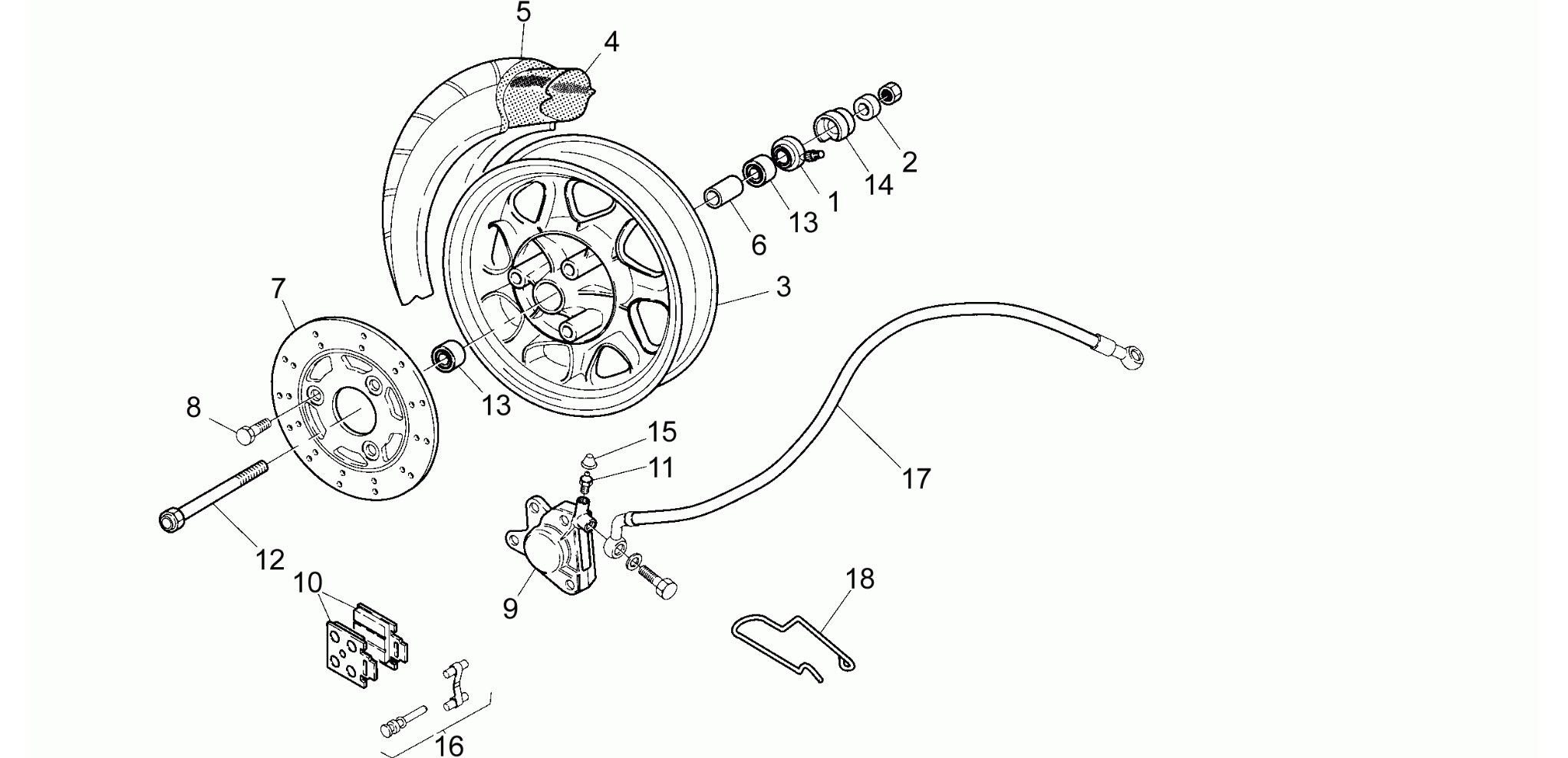 Front wheel