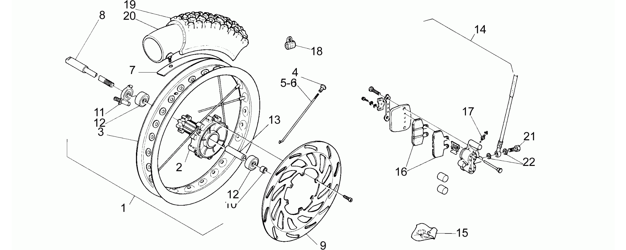 Front wheel