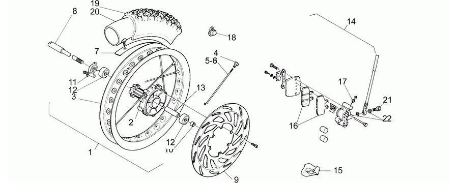 Front wheel