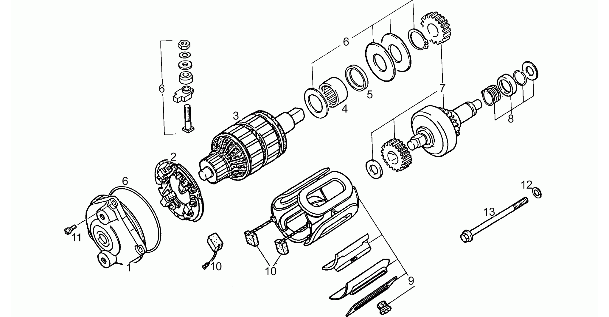 Starter motor