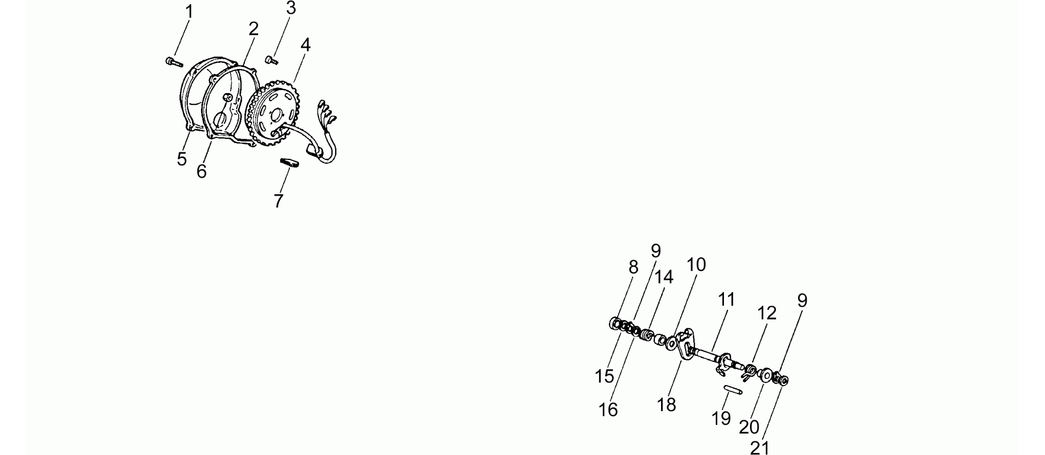 Cdi magneto assy