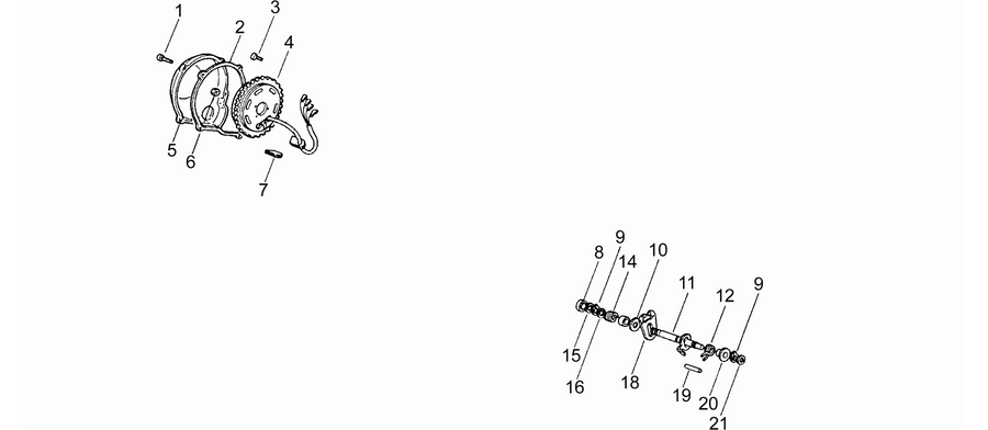 Cdi magneto assy